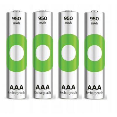 GP Akumulatorek AAA R03 ReCyko NiMH niklowo-wodorkowa 950mAh 4szt. EMOS (B25114)